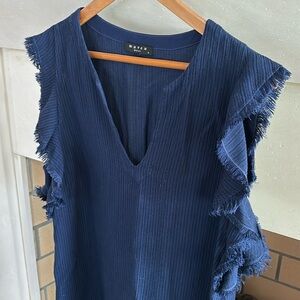 Maven West Navy Shift Dress- size large